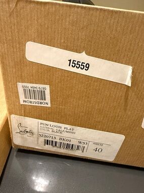 Christian Louboutin Fun Louis Flat Box - Black